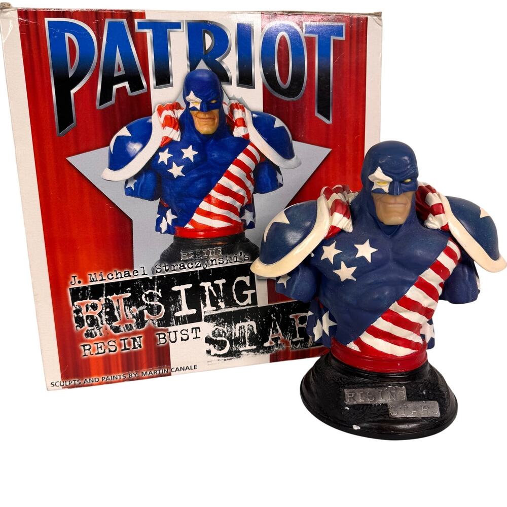 Rising Stars Patriot Resin Bust J.‎ Michael Straczynski's Dynamic Forces Statue